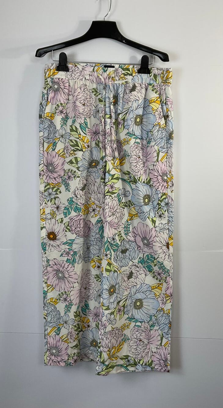 GAP Floral Cotton Pajama Lounge Pants Size M NWT